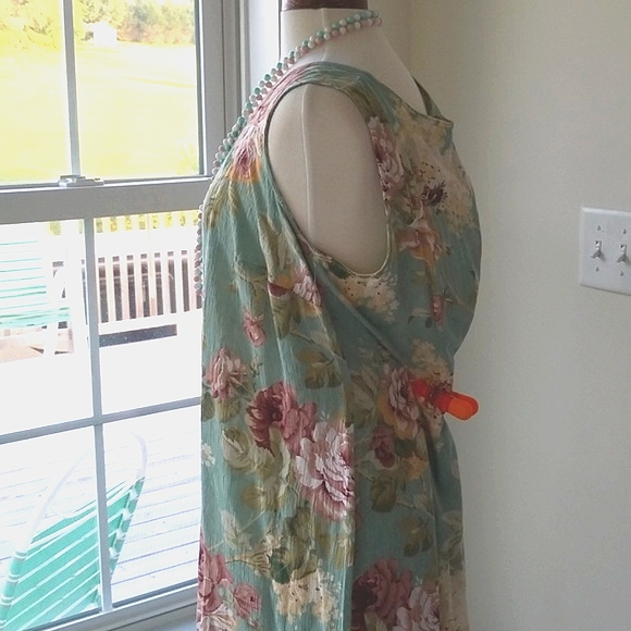 Dress Barn 💛Sleeveless Muu Muu Style Dress - Picture 4 of 8